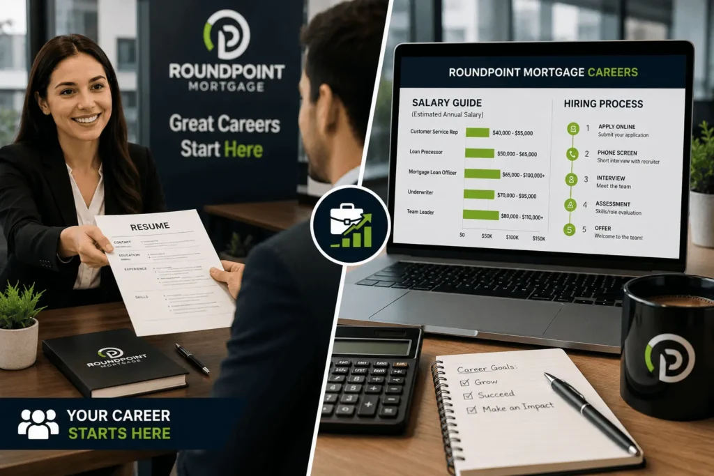 RoundPoint Mortgage Careers interview with recruiter, salary guide, hiring process, and career growth insights